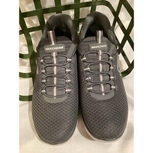Men's Charcoal Skechers Summits 52811 Trainers Size 8 Lite Weight